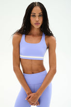 Load image into Gallery viewer, Splits59 Miles Rigor Bra | Purple Haze/White