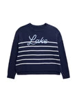 Load image into Gallery viewer, Shiraleah Lake Relaxed Fit Sweater | Navy