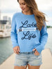 Shiraleah Lake Life Relaxed Fit Sweater | Blue