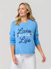 Shiraleah Lake Life Relaxed Fit Sweater | Blue