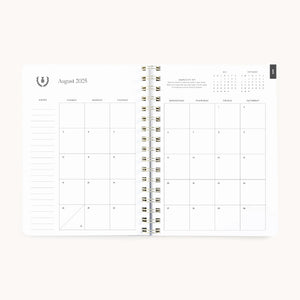 Emily Ley 2025-2026 Softcover Weekly Simplified Planner | Happy Stripe