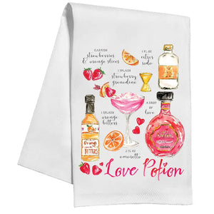 Rosanne Beck Love Potion Tea Towel