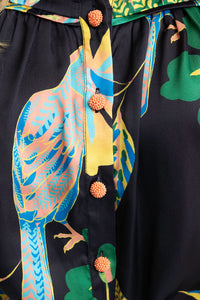 Karlie Toucan Jungle Puff Sleeve Top