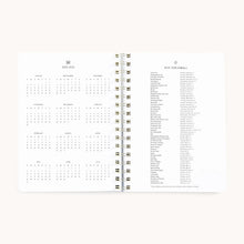 Load image into Gallery viewer, Emily Ley 2025-2026 Softcover Weekly Simplified Planner | Happy Stripe