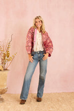 Load image into Gallery viewer, Brooks Avenue Eloise Reversible Quilted Jacket | Wildflower Pink
