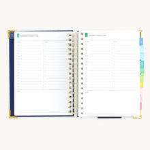 Load image into Gallery viewer, Emily Ley 2026-27 Spiral Daily Planner | Carolina Trellis