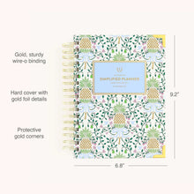 Load image into Gallery viewer, Emily Ley 2026-27 Spiral Daily Planner | Pineapple Charm