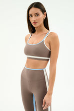 Load image into Gallery viewer, Splits59 Eva Rigor Double Strap Bra | Lentil/White