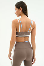 Load image into Gallery viewer, Splits59 Eva Rigor Double Strap Bra | Lentil/White
