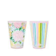 Load image into Gallery viewer, Lilly Pulitzer Pool Cup Set | Lilly Garden Home