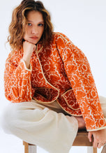 Load image into Gallery viewer, Diamond Quilted Jacket | Burnt Orange