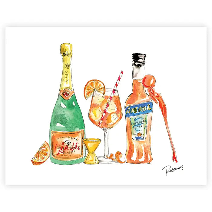 The Aperol Spritz Art Print