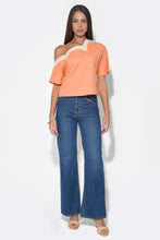 Load image into Gallery viewer, Adelyn Rae Madeline Off The Shoulder Scalloped Top
