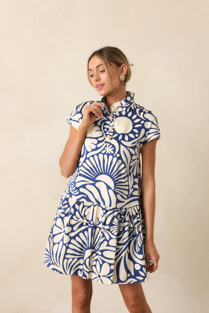 Prosperina Stella Mini Dress | Mod Blossom Print