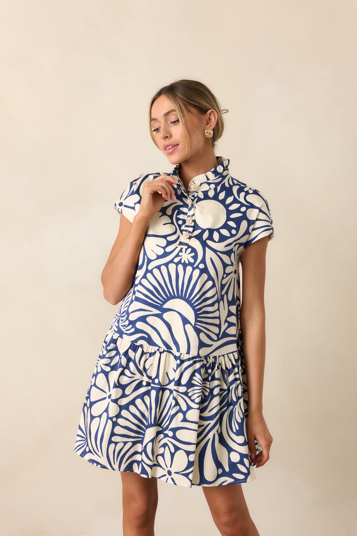 Prosperina Stella Mini Dress | Mod Blossom Print
