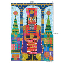 Load image into Gallery viewer, Festive Nutcracker Gold Foil 1000 Piece Puzzle