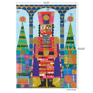 Festive Nutcracker Foil 1000 Piece Puzzle