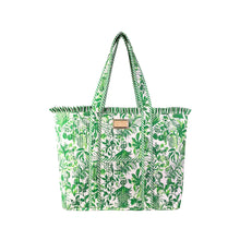 Load image into Gallery viewer, Lilly Pulitzer Quilted Ruffle Tote | Covent Garden