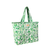 Load image into Gallery viewer, Lilly Pulitzer Quilted Ruffle Tote | Covent Garden