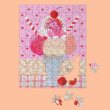 Load image into Gallery viewer, Cherry Sundae 100 Piece Puzzle Snax