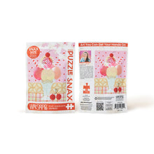 Load image into Gallery viewer, Cherry Sundae 100 Piece Puzzle Snax