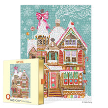 Load image into Gallery viewer, Gingerbread House 1000 Piece Puzzle