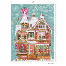 Load image into Gallery viewer, Gingerbread House 1000 Piece Puzzle