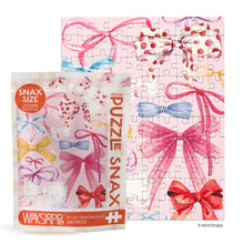 Load image into Gallery viewer, Ribbons &amp; Bows 100 Piece Puzzle Snax