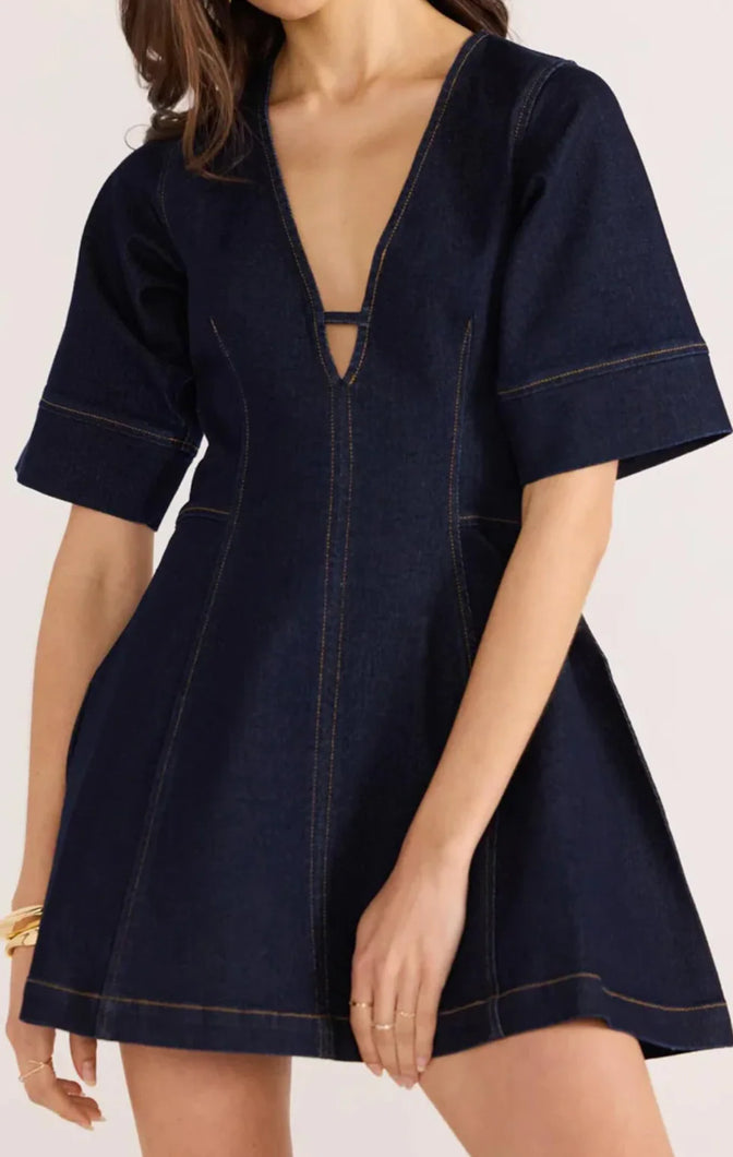 Mink Pink Raya Short Sleeve Mini Dress