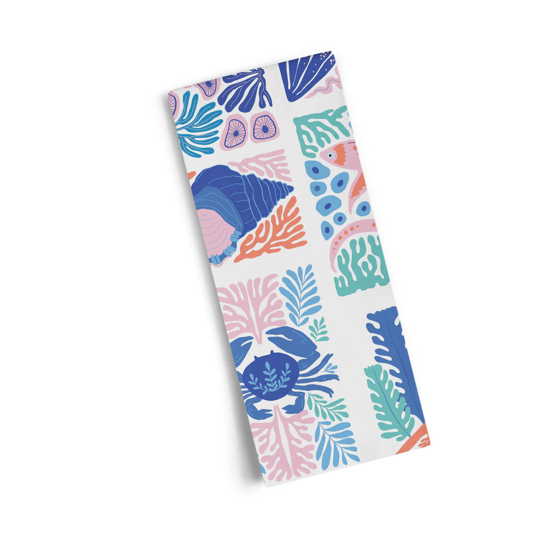 Modern Coastal 100% Cotton Tea Towel