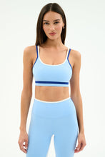 Load image into Gallery viewer, Splits59 Eva Rigor Double Strap Bra | Skylight/Cobalt