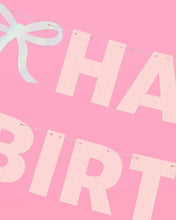 Load image into Gallery viewer, Birthday Bow Banner