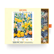 Load image into Gallery viewer, Fruit Market Lemons 500 Piece Puzzle