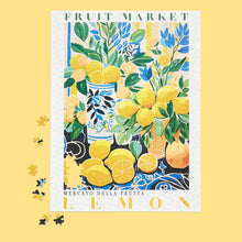 Load image into Gallery viewer, Fruit Market Lemons 500 Piece Puzzle