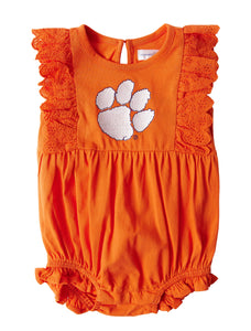 Clemson Paw Eyelet One Piece