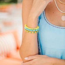 Load image into Gallery viewer, Smith &amp; Co Calypso Stack Bracelets | Blue