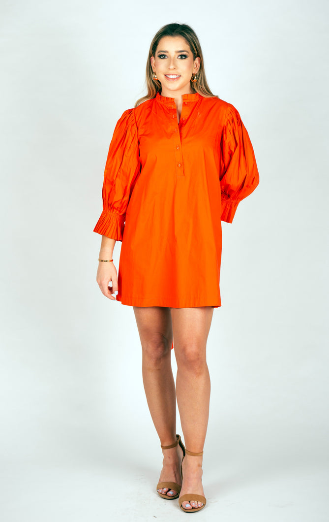 Sincerely Ours Park Dress | Orange