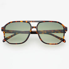 Load image into Gallery viewer, FREYRS Billie Sunglasses | Tortoise/Green