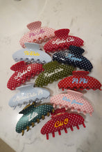 Load image into Gallery viewer, Greek Sorority Hair Clips: Delta Gamma
