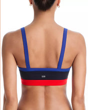Load image into Gallery viewer, Splits59 Monah Rigor Bra | Black/Cobalt