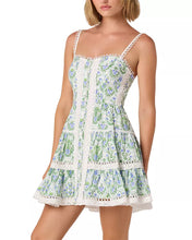 Load image into Gallery viewer, ASTR Skye Dress | Blue Green Floral