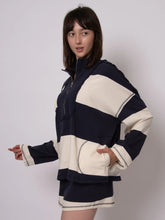 Load image into Gallery viewer, Camille Half Zip Top | Navy