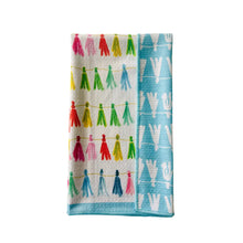 Load image into Gallery viewer, Double Sided Tasslin&#39; Tea Towel