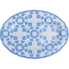 Load image into Gallery viewer, Laura Park Highlands Blue Melamine Platter