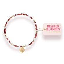 Load image into Gallery viewer, Beaded Blondes Sorority Sprinkle Charm Bracelet