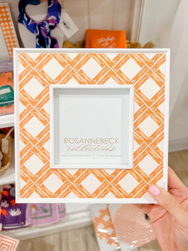 Orange Bamboo 4x4 Frame