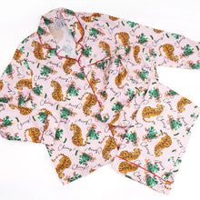 Load image into Gallery viewer, Tiger Stripe Flannel PJ Set