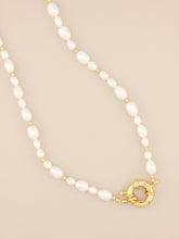Load image into Gallery viewer, Multi Pearl Sailboat Necklace