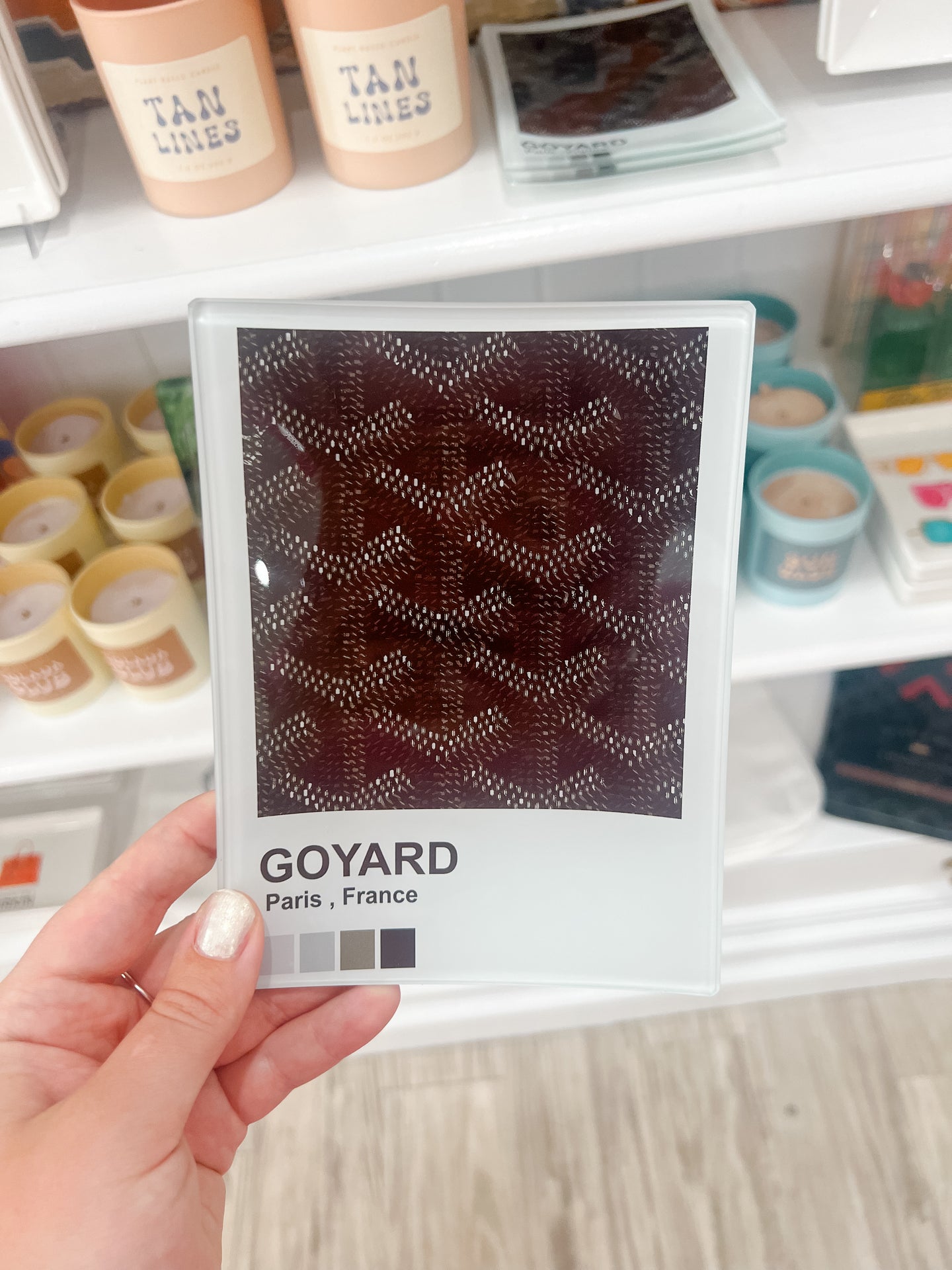 Glass Trinket Tray | Goyard Pantone