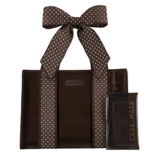 Load image into Gallery viewer, Case-Mate Jelly Tote W/ Phone Pouch | Espresso Dot Bow